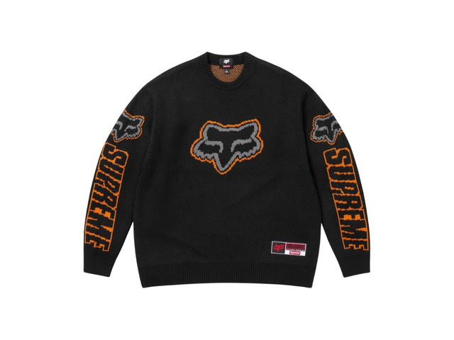 Supreme Supreme x Fox Racing DMX Jersey Black (FW25) - view 1