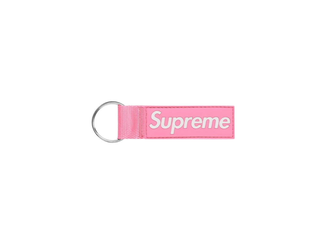 Supreme Supreme Webbing Keychain Pink (SS26)