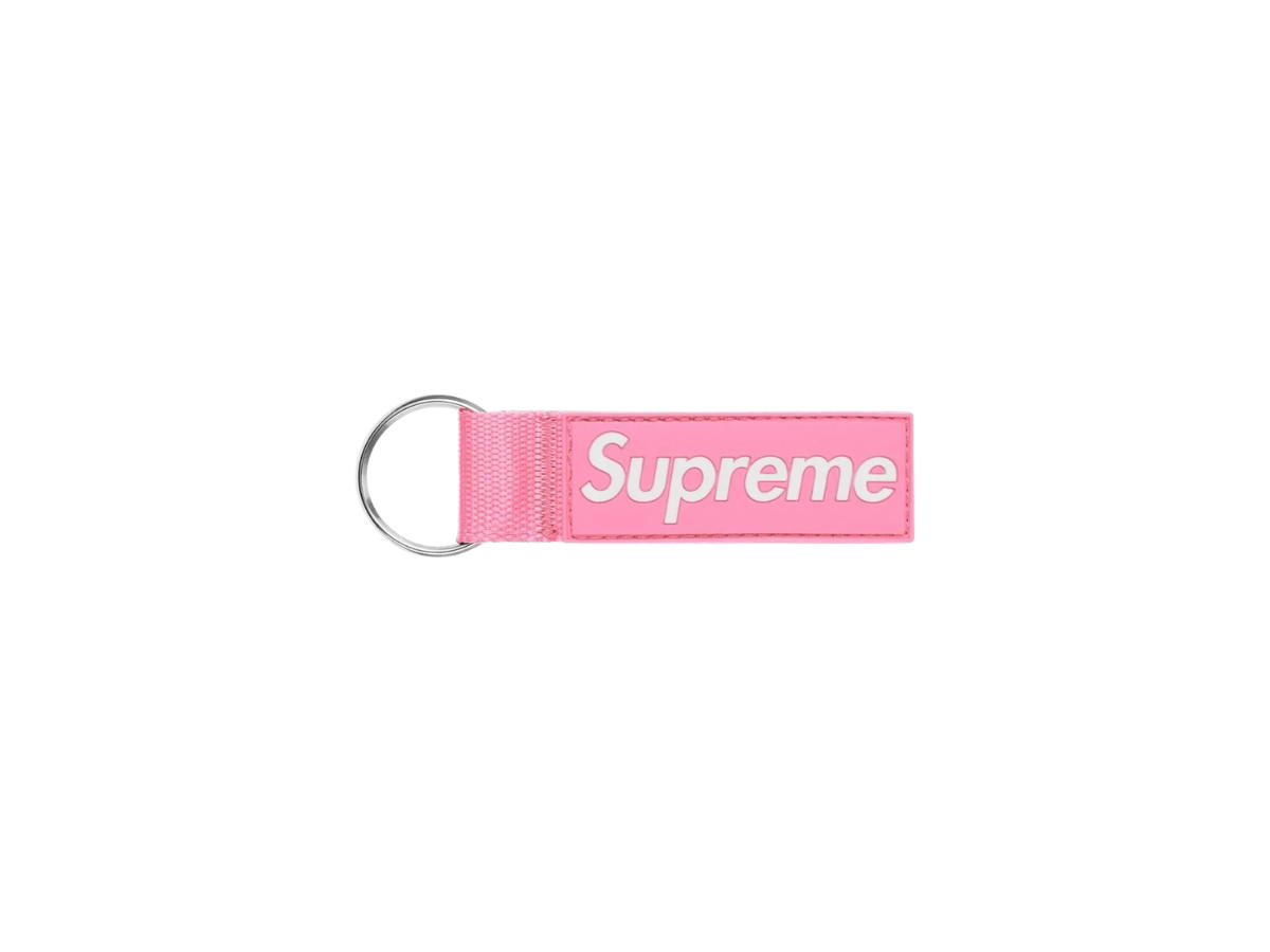 Supreme Supreme Webbing Keychain Pink (SS26)