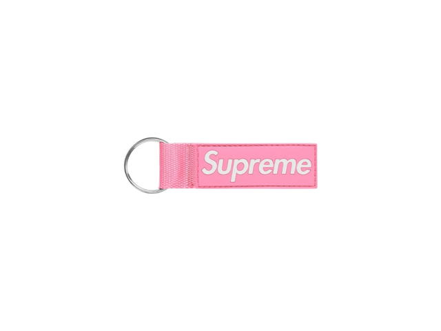 Supreme Supreme Webbing Keychain Pink (SS26) - view 1