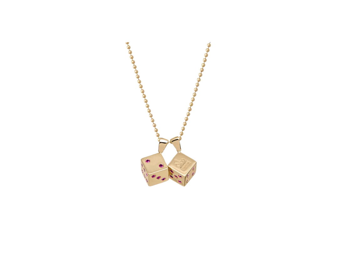Supreme Supreme Jacob&Co Dice 14K Gold Pendant Gold (SS25)