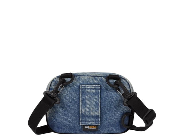 Supreme Supreme Denim Mini Shoulder Bag Washed Indigo (FW25) - view 2