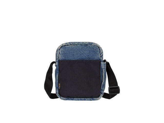 Supreme Supreme Denim Shoulder Bag Washed Indigo (FW25) - view 2