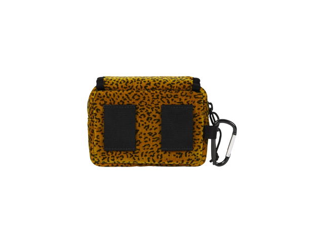 Supreme Supreme Velvet Mini Pouch Tan Leopard (FW25) - view 2
