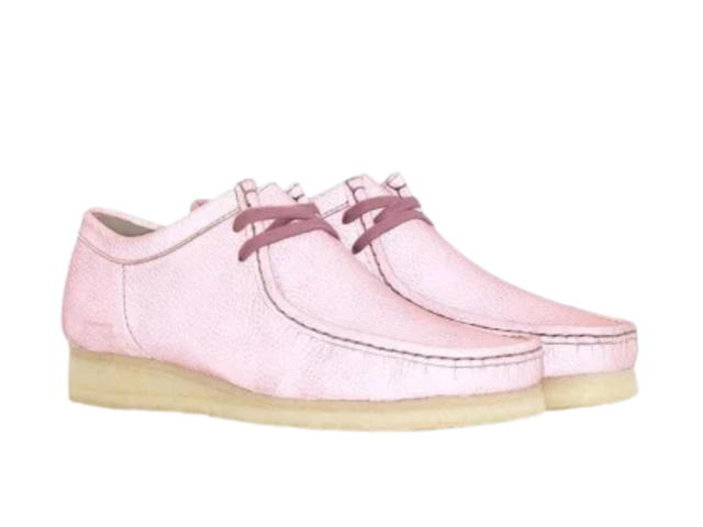 Supreme Supreme x Clarks Originals Reflective Wallabee Pink (SS25) - view 3