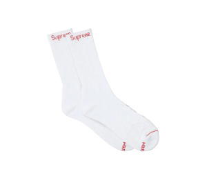 Buy Supreme Hanes Crew Socks Crew Socks (1 Pack) White at Sasom – Authentic and Ready to Ship