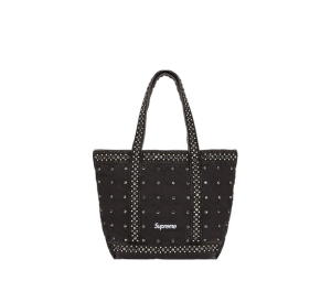 Buy Supreme B.B. Simon Denim Tote Bag Black (SS25) at Sasom – Authentic and Ready to Ship
