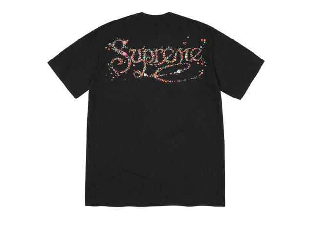 Supreme Supreme Gems T-Shirt Black - view 1
