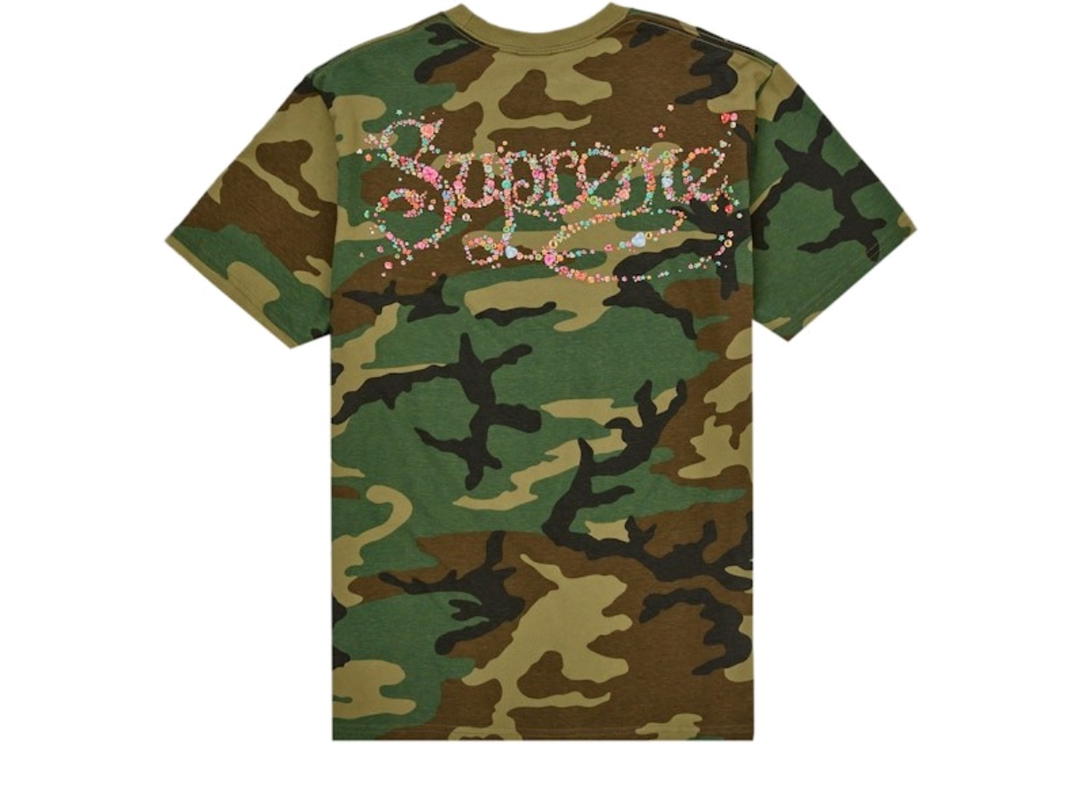 Supreme Supreme Gems Tee Woodland Camo