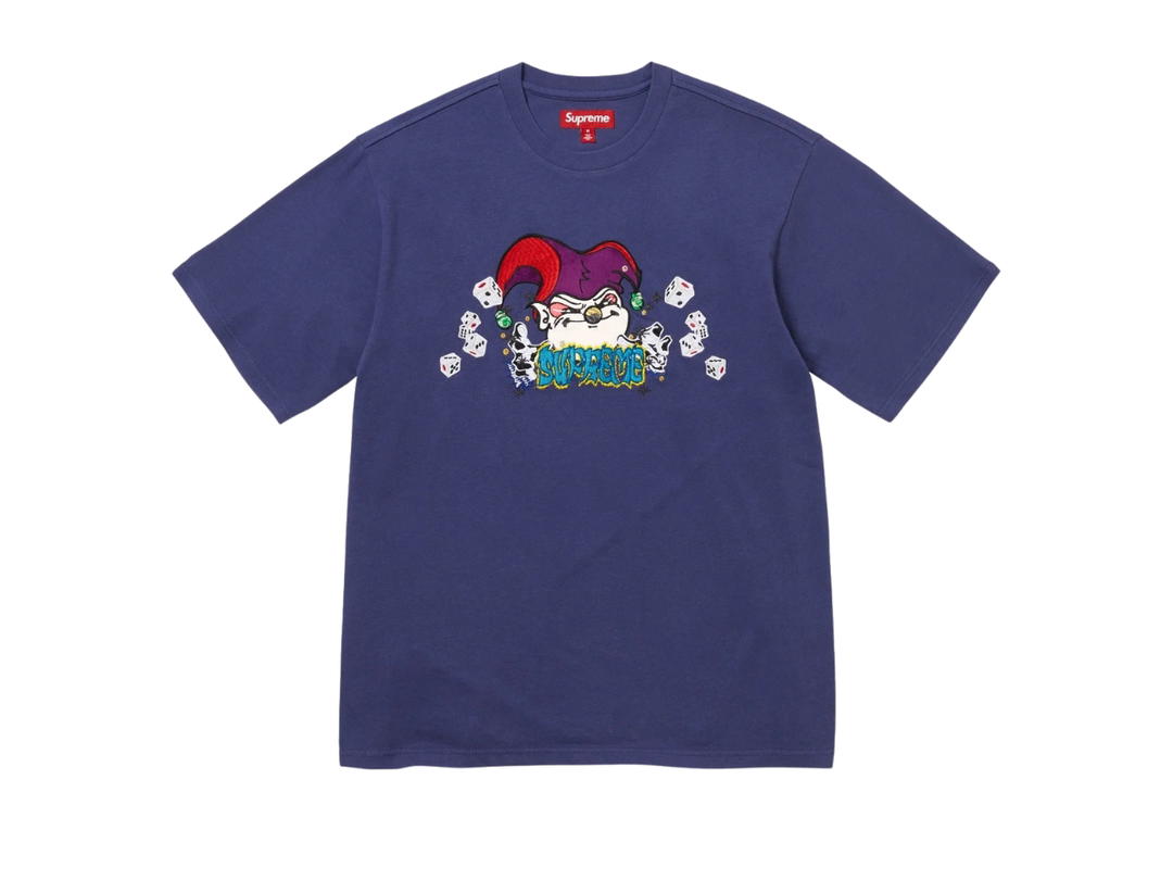 Supreme Supreme AOI Jester S/S Top Washed Navy (FW25)