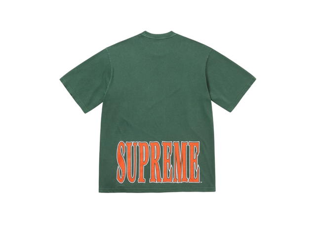 Supreme Supreme Cracked Stretch S/S Top Green (FW25) - view 2