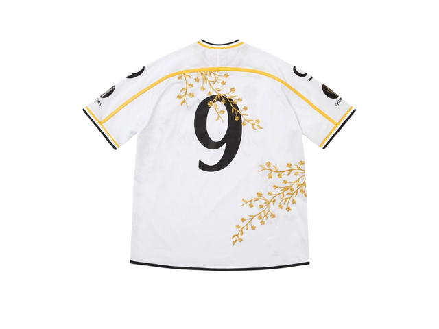 Supreme Suprem Floral Soccer Jersey White (FW25) - view 2