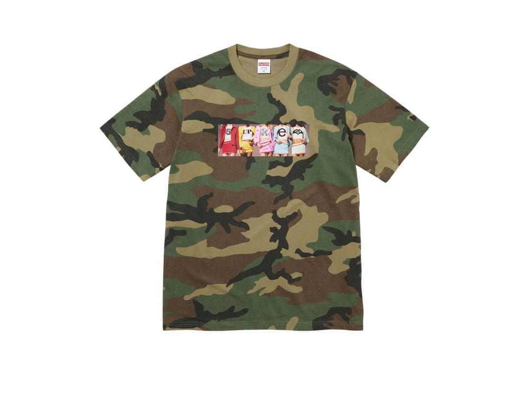 Supreme Suprem Girls Tee Woodland Camo (FW25)
