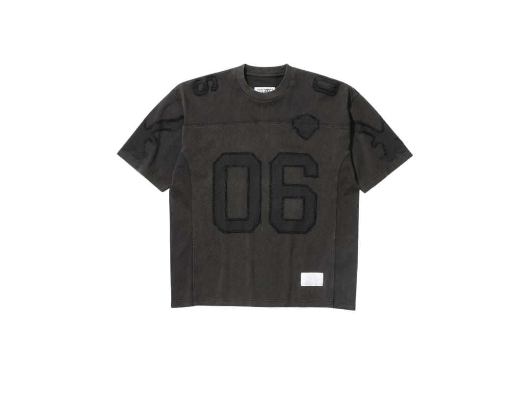 Supreme Supreme MM6 Maison Margiela Cotton Football Jersey Black (SS26)