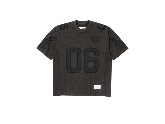 Supreme Supreme MM6 Maison Margiela Cotton Football Jersey Black (SS26) - view 1