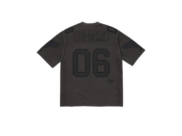 Supreme Supreme MM6 Maison Margiela Cotton Football Jersey Black (SS26) - view 2