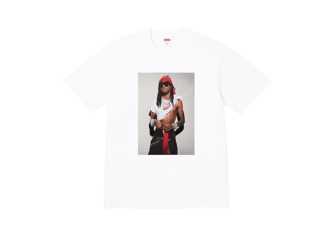Supreme Supreme Playboi Carti Tee White (FW25)