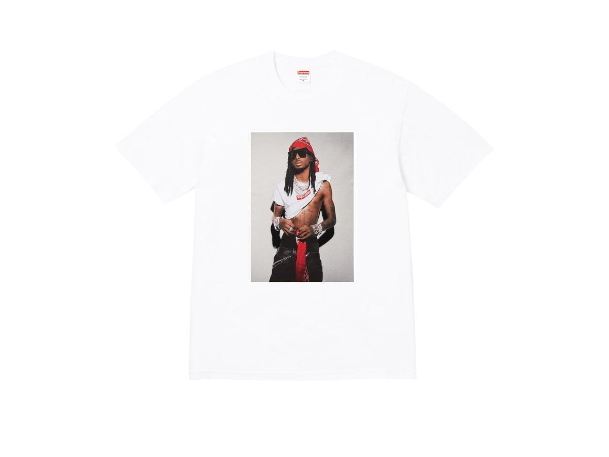 Supreme Supreme Playboi Carti Tee White (FW25)