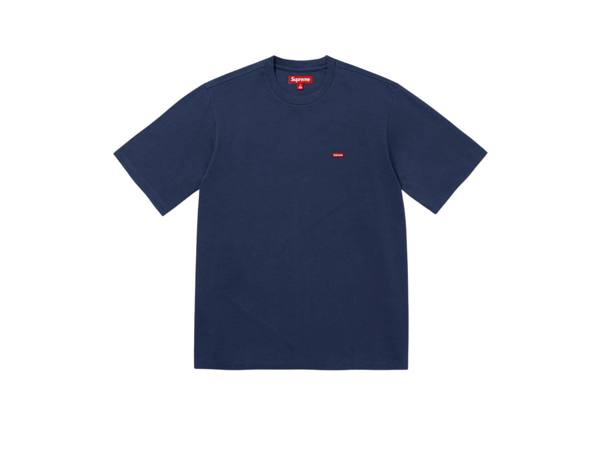 Supreme Supreme Small Box Tee Navy (FW25)