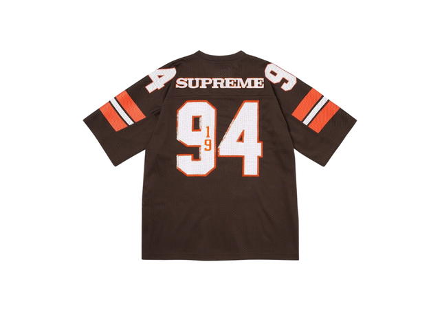 Supreme Supreme Sequin Football Jersey Brown (FW25) - view 2