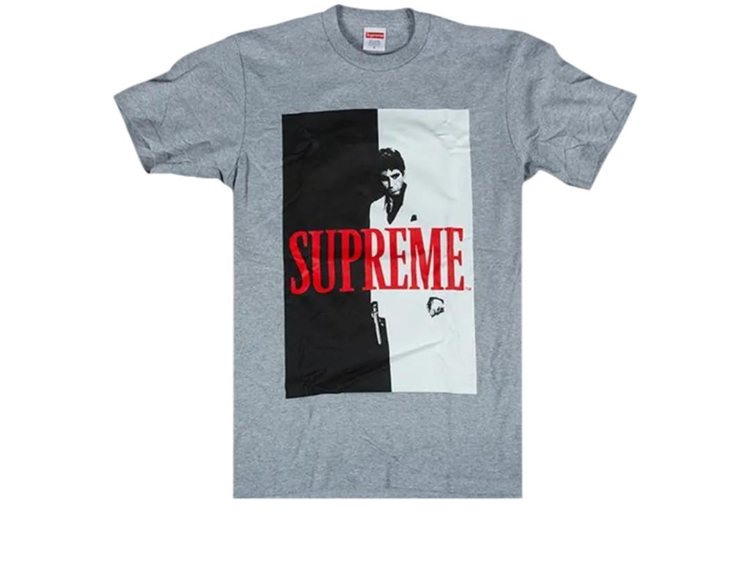 Supreme Supreme Scarface Split T-Shirt Grey