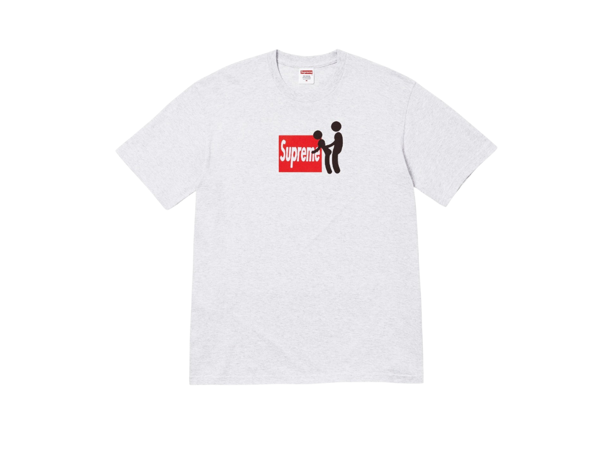 Supreme Supreme Stick Tee Ash Grey (FW25)