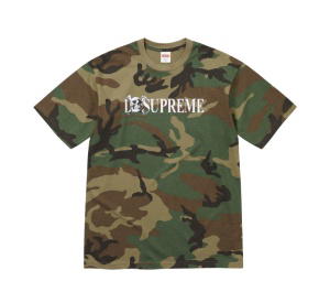 Buy Supreme Skull Tee Woodland Camo (FW25) at Sasom – Authentic and Ready to Ship