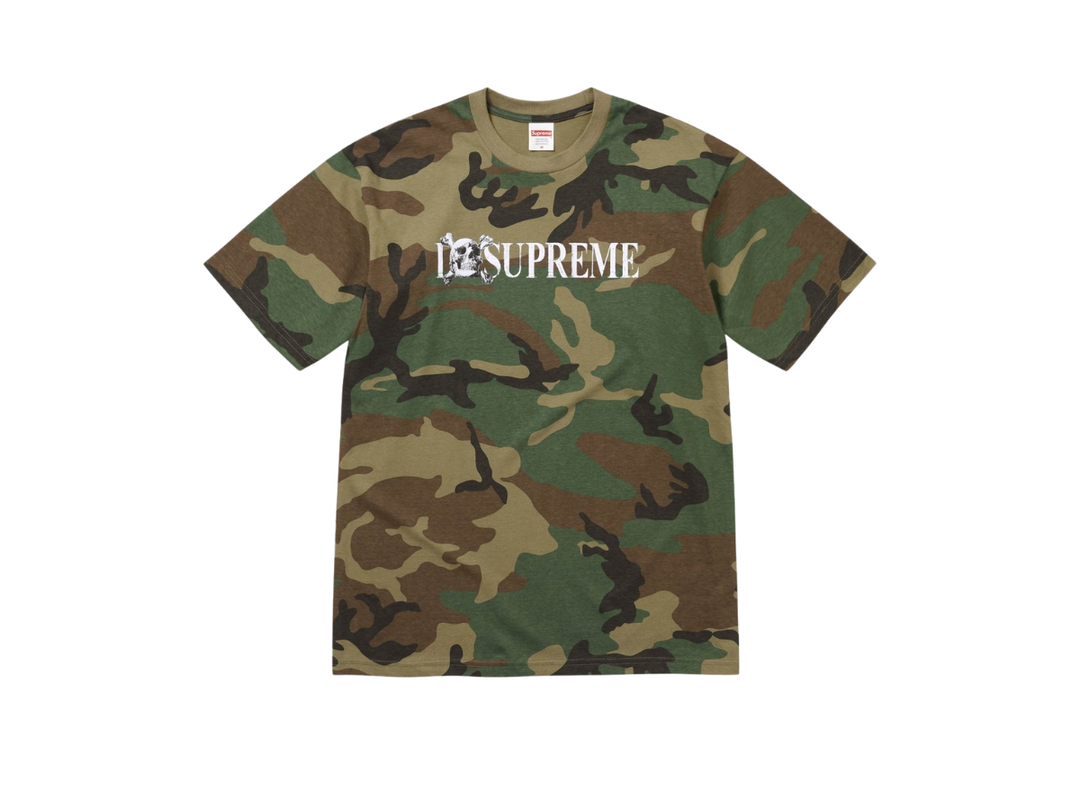 Supreme Supreme Skull Tee Woodland Camo (FW25)