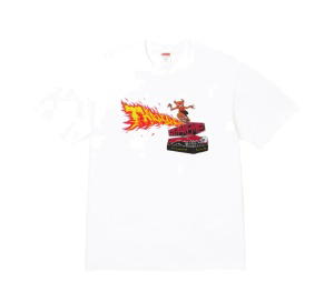 Buy Supreme Thrasher Back Tail Tee White at Sasom – Authentic and Ready to Ship