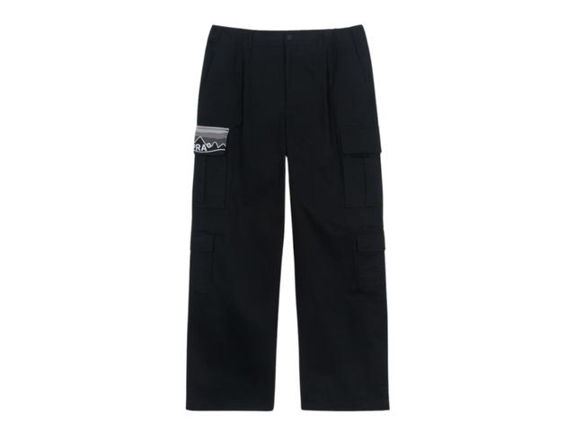 Supra Supra Pocket Graphic Woven Wide Pants Black - view 1