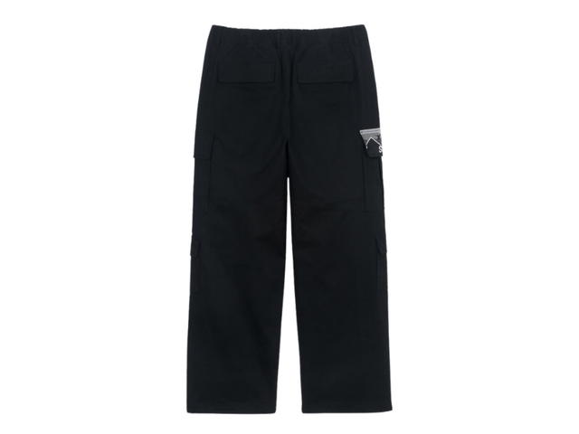 Supra Supra Pocket Graphic Woven Wide Pants Black - view 2