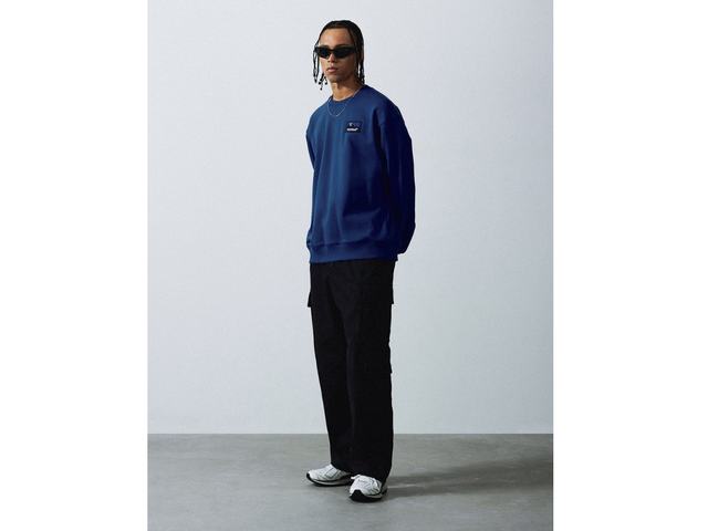 Supra Supra Pocket Graphic Woven Wide Pants Black - view 3