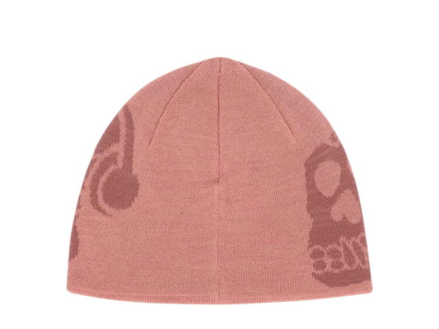 Supra Supra Skull Jacquard Logo Beanie Pink - view 2