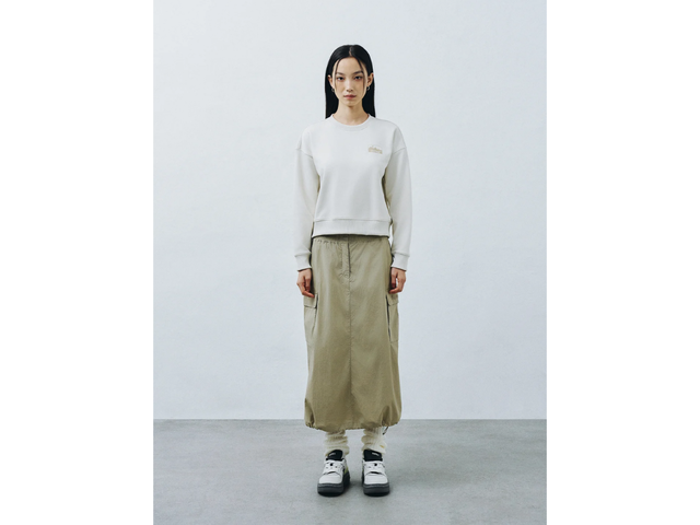 Supra Supra Women Woven Cargo Skirt Beige - view 3