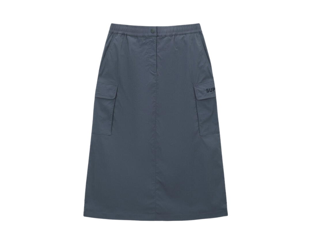 Supra Supra Women Woven Cargo Skirt Charcoal Grey