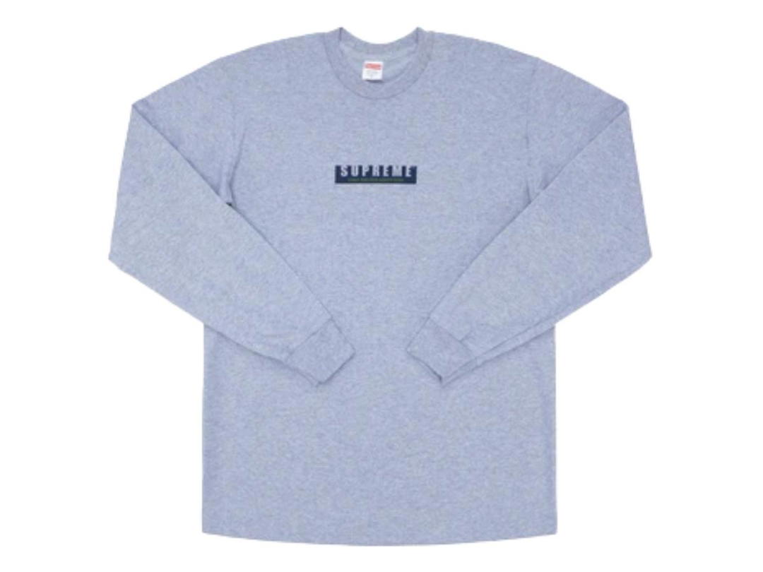 Supreme Supreme 1994 LS Tee Heather Grey