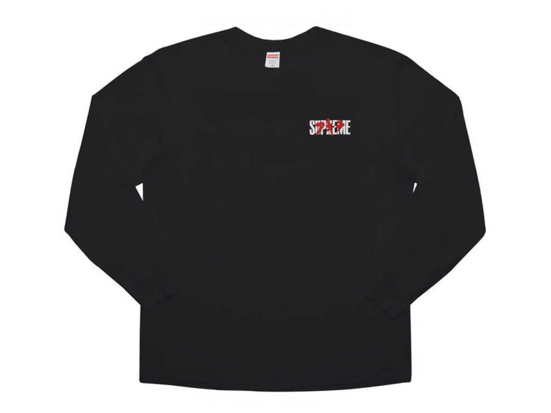 Supreme Supreme AKIRA Neo-Tokyo Long Sleeve Tee Black