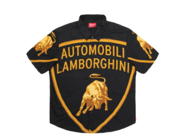 Supreme Supreme Automobili Lamborghini S/S Shirt Black - view 1