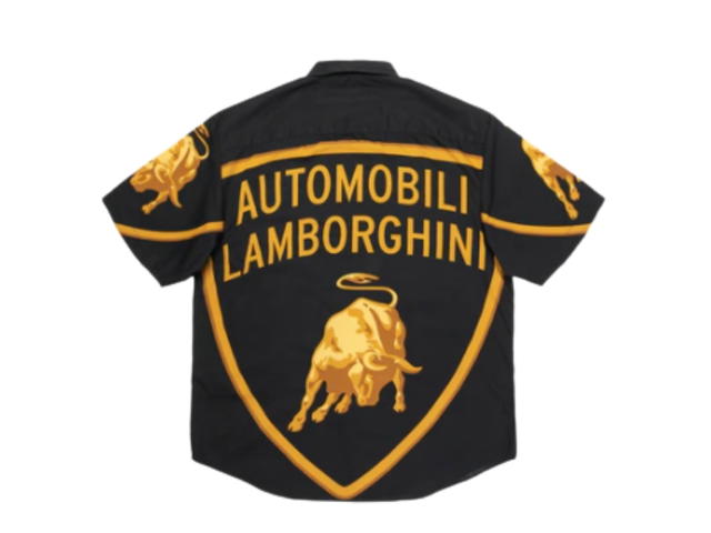 Supreme Supreme Automobili Lamborghini S/S Shirt Black - view 2