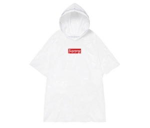 Buy Supreme Ball Park Rain Poncho White at Sasom – Authentic and Ready to Ship