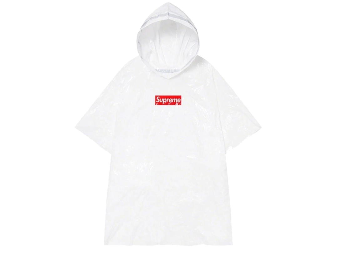 Supreme Supreme Ball Park Rain Poncho White