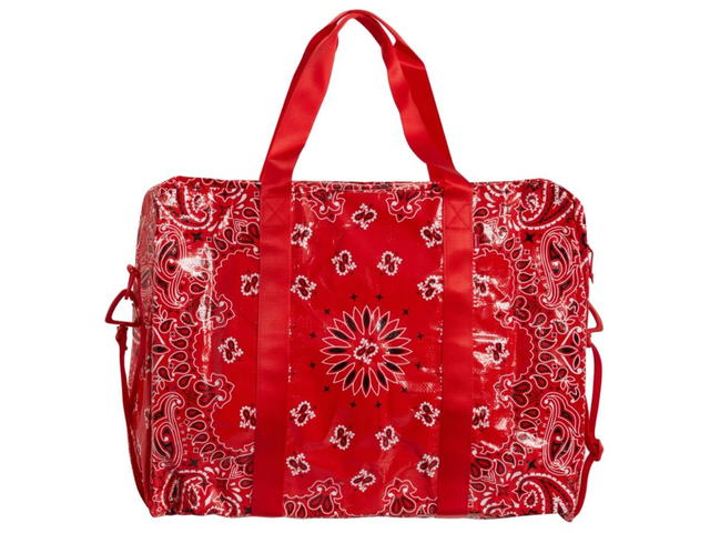 Supreme Supreme Bandana Tarp Large Duffle Bag Red - view 2