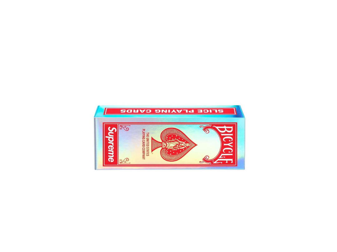 Supreme Supreme Bicycle Holographic Slice Cards