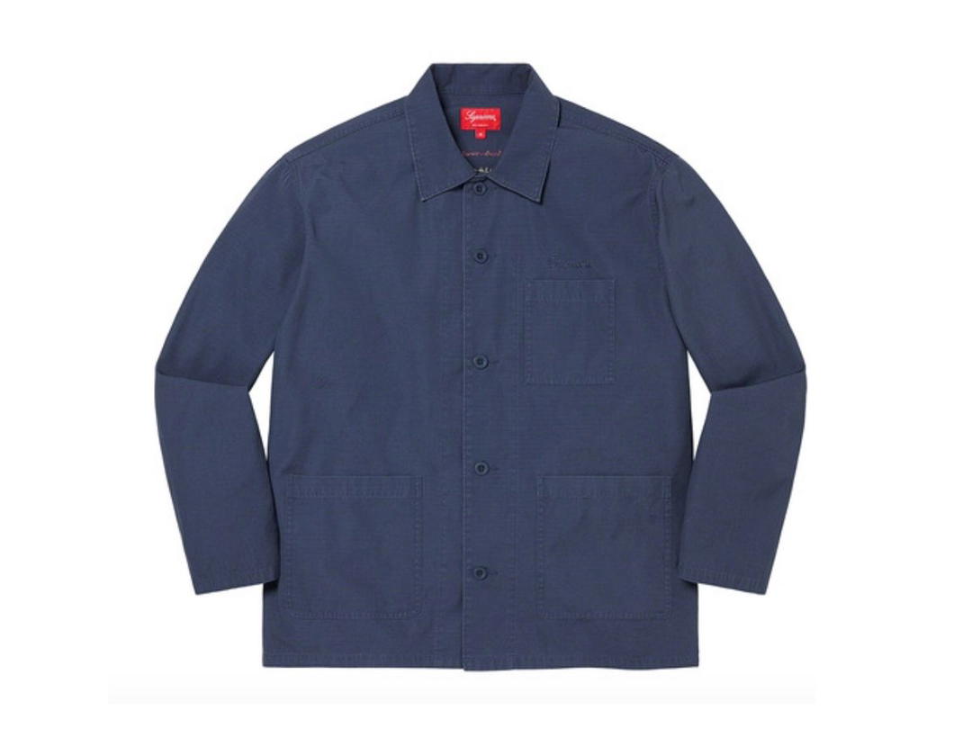 Supreme Supreme Blessings Ripstop Shirt Light Navy