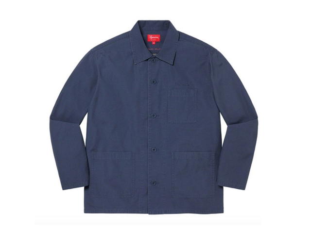 Supreme Supreme Blessings Ripstop Shirt Light Navy - view 1