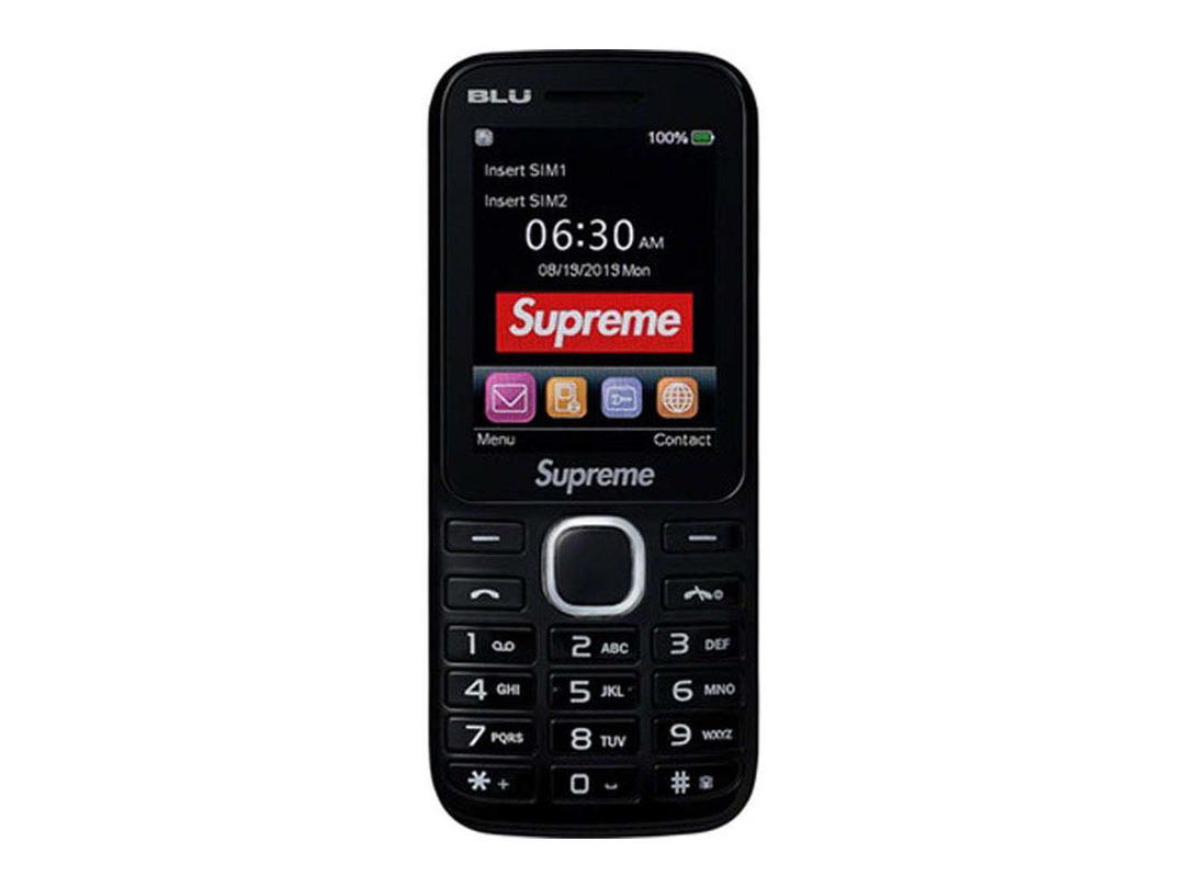 Supreme Supreme BLU Burner Phone Black
