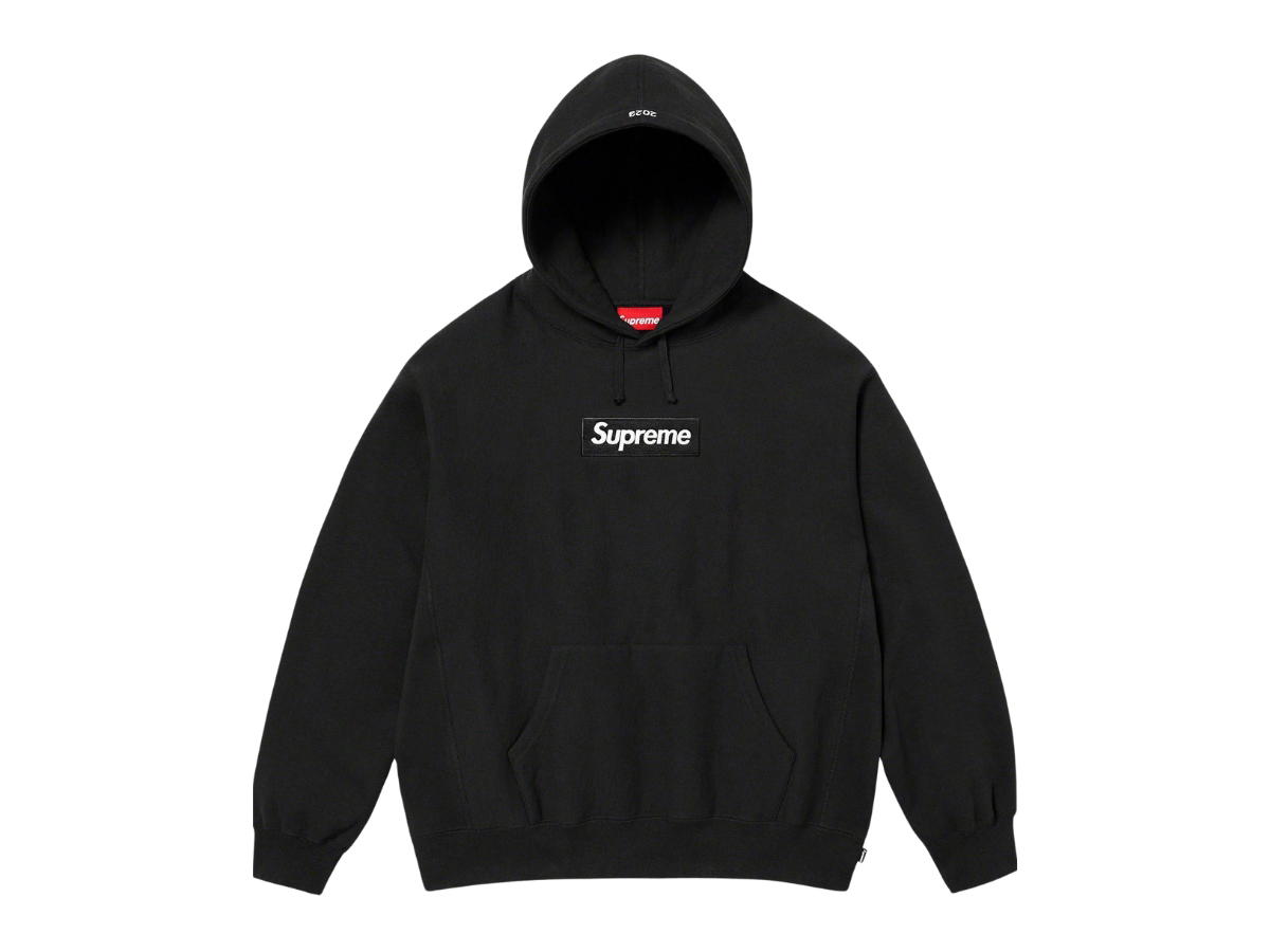 Supreme Supreme Box Logo Hooded Sweatshirt Black (FW23)