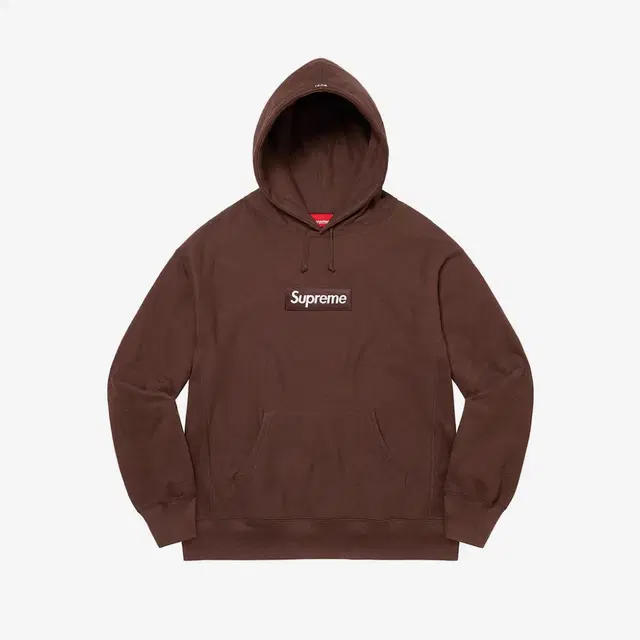 Supreme Supreme Box Logo Hooded Sweatshirt Dark Brown - 21FW - view 1