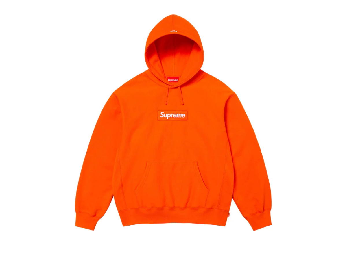 Supreme Supreme Box Logo Hooded Sweatshirt Dark Orange (FW24)