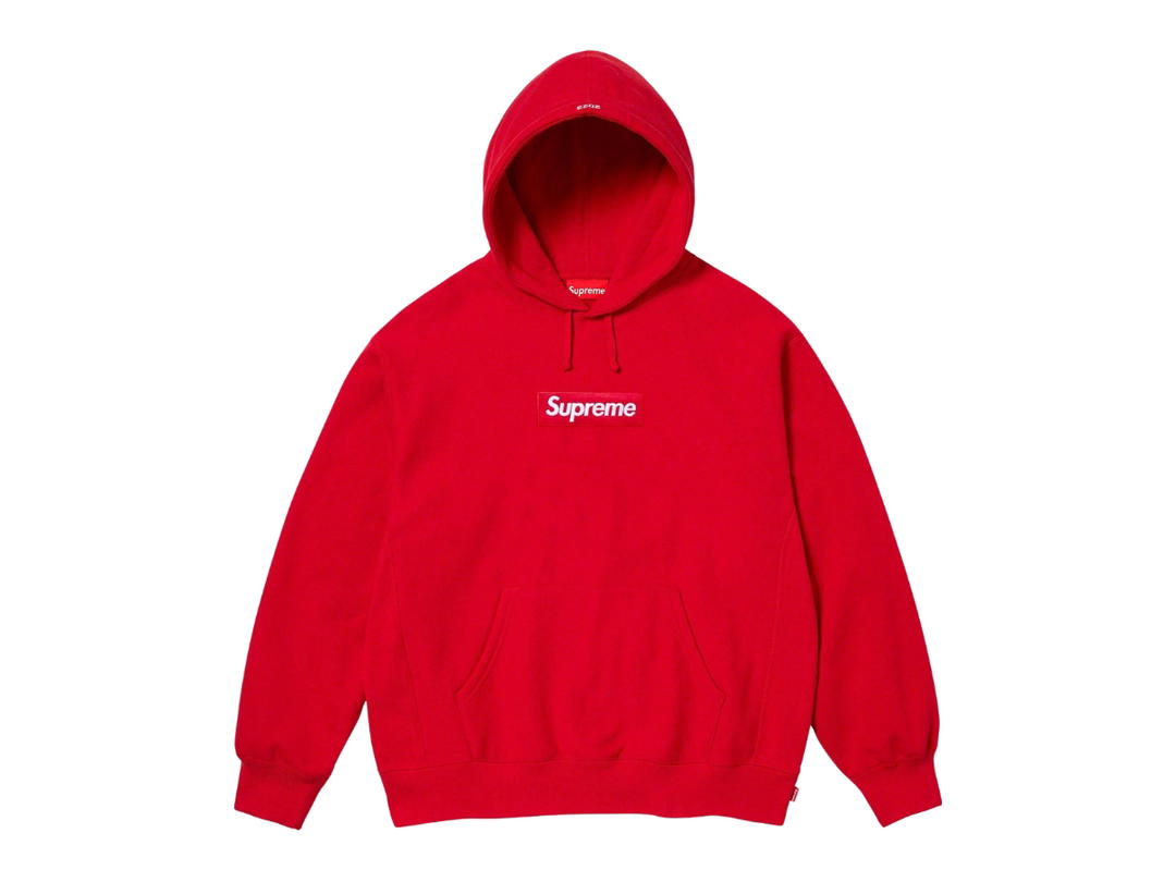 Supreme Supreme Box Logo Hooded Sweatshirt Red (FW23)